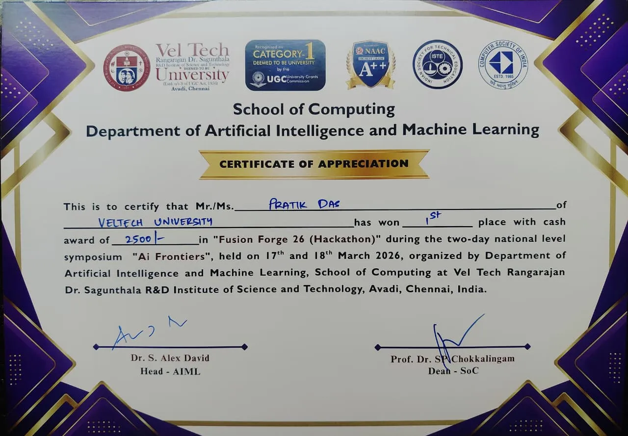 Fusion Forge Certificate
