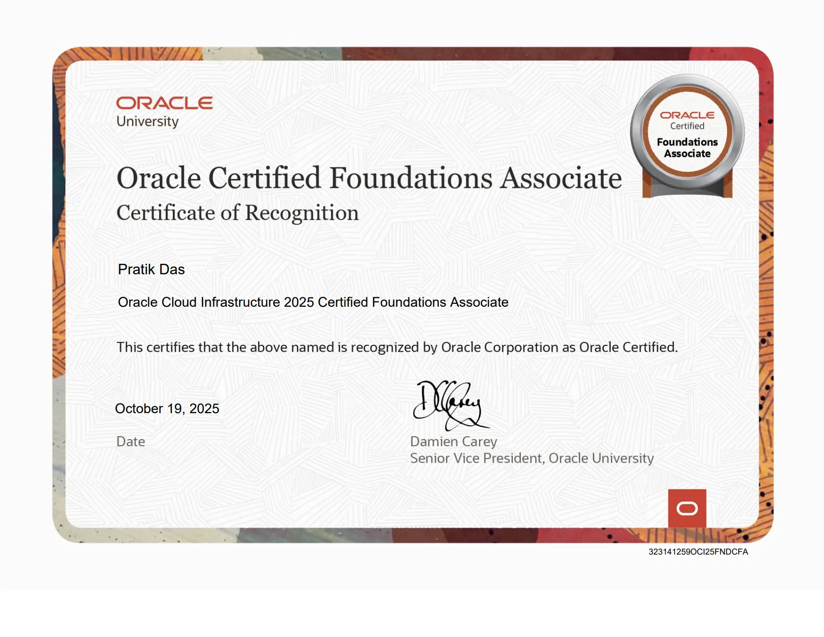 Oracle Cloud Foundations