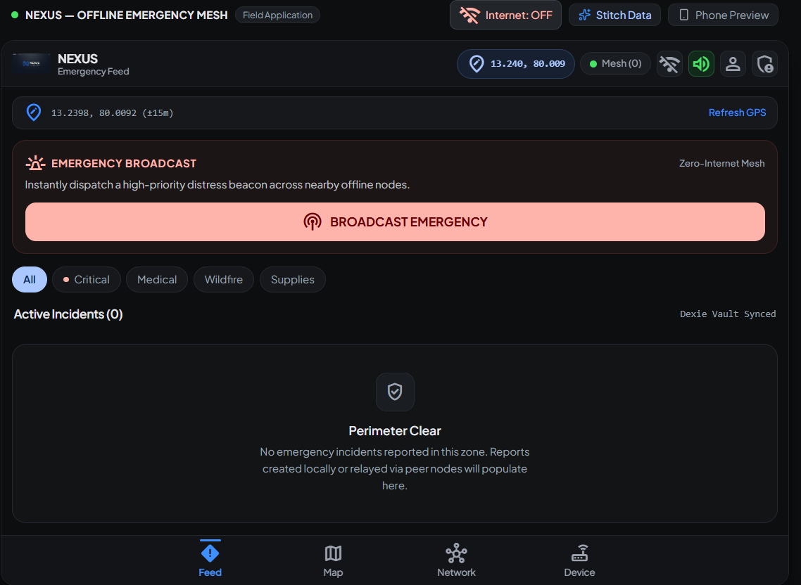NEXUS Emergency Mesh Network